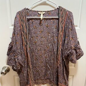 Matilda Jane Purple Floral Kimono Top